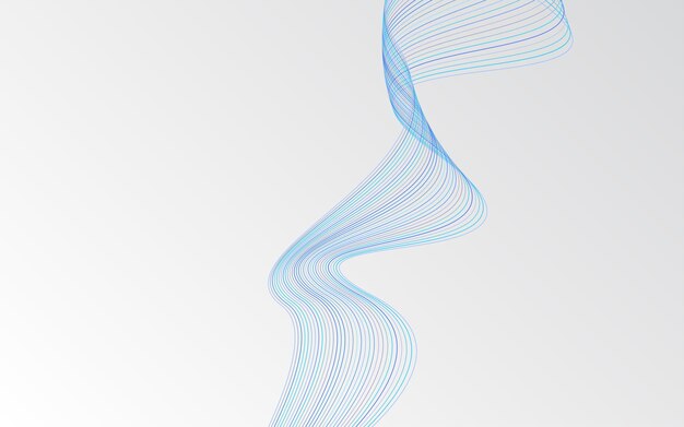 Abstracto deformado Diagonal a rayas Fondo vectorial curvo retorcido inclinado patrón de líneas onduladas Nuevo estilo para el diseño de su negocio