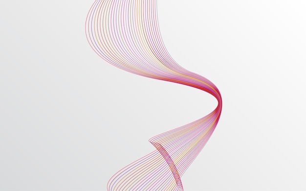 Abstracto deformado Diagonal a rayas Fondo vectorial curvo retorcido inclinado patrón de líneas onduladas Nuevo estilo para el diseño de su negocio