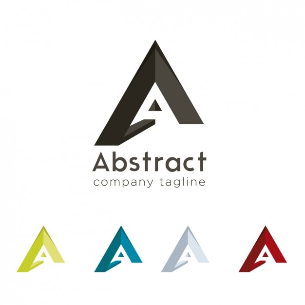 A abstracto diseño logo