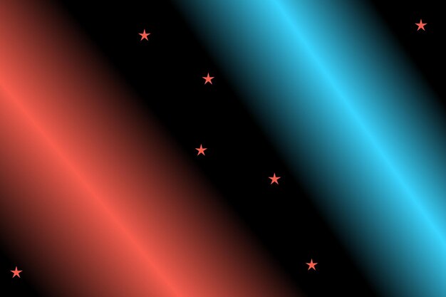 Abstracto Fondo de espacio rojo y azul