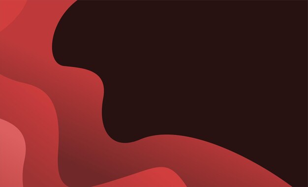 Abstracto Fondo de la onda roja