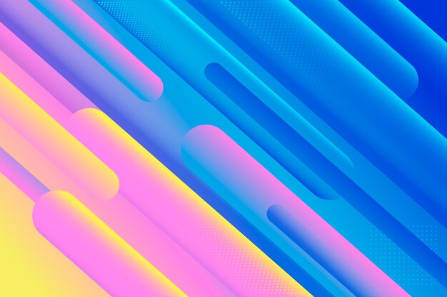 Abstracto de gradiente con fondo de líneas diagonales