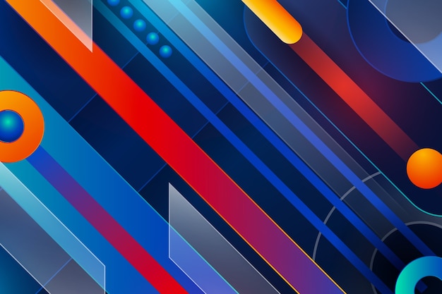 Abstracto de gradiente con fondo de líneas diagonales