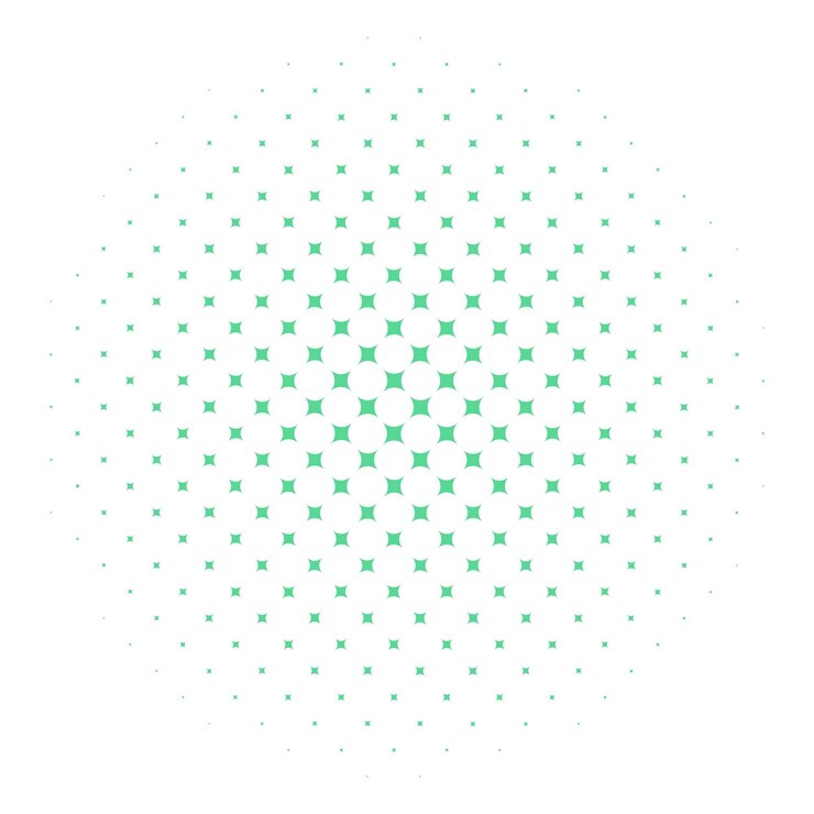 Abstracto grunge círculos de medio tono diseño de fondo con textura