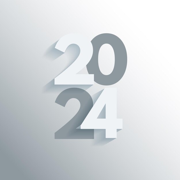 Abstracto minimalista moderno de diseño de fondo de feliz año nuevo