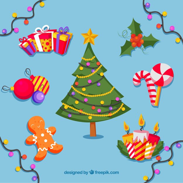 Accesorios de navidad con estilo divertido
