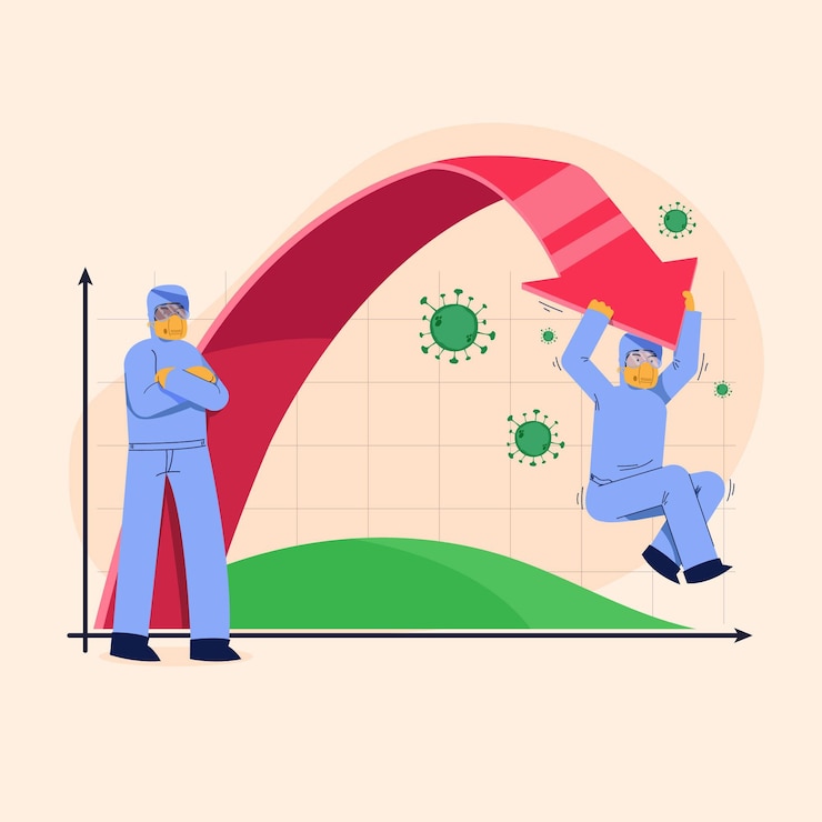 Vector gratuito acoplar el concepto de curva