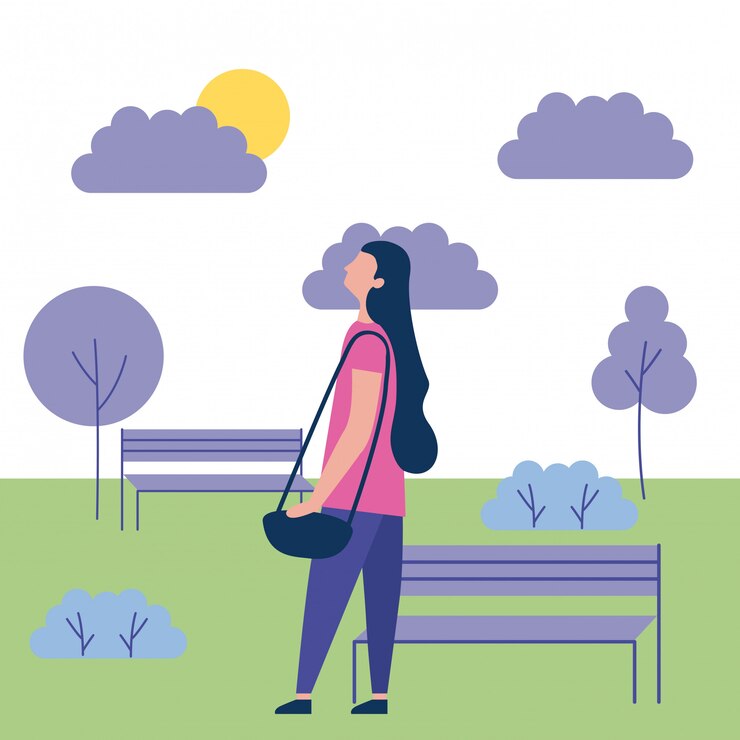 Vector gratuito actividades al aire libre de personas