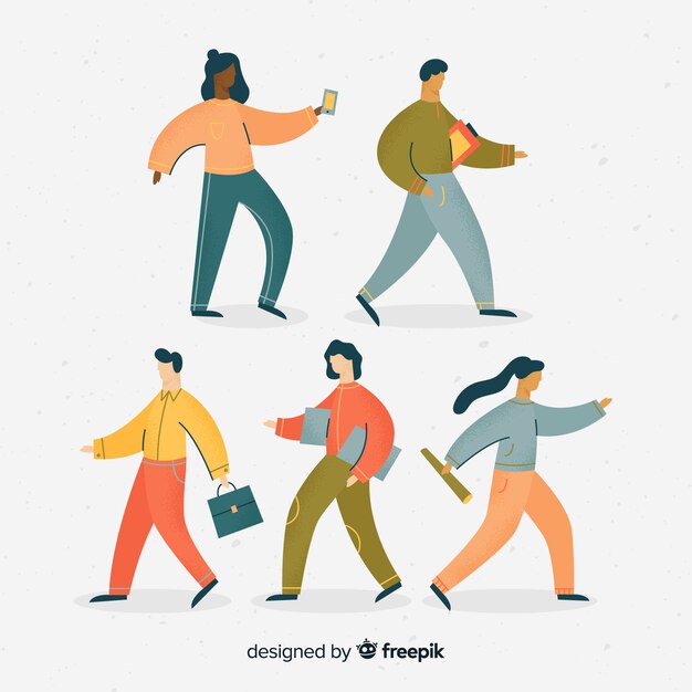 Actividades de compras dibujadas a mano