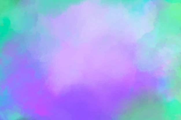 Acuarela fondo morado y verde