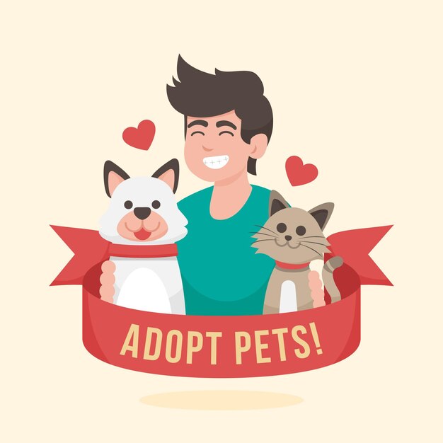 Adopta un concepto de mascota
