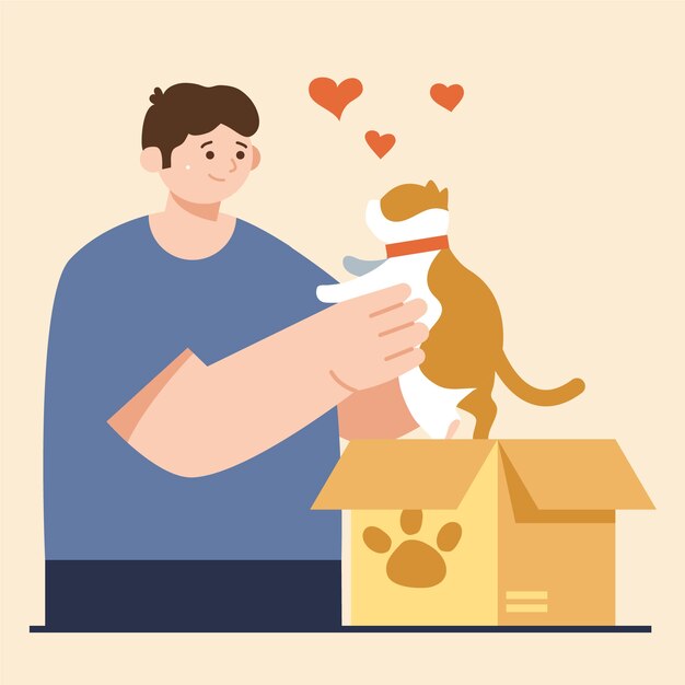 Adopta un concepto de mascota