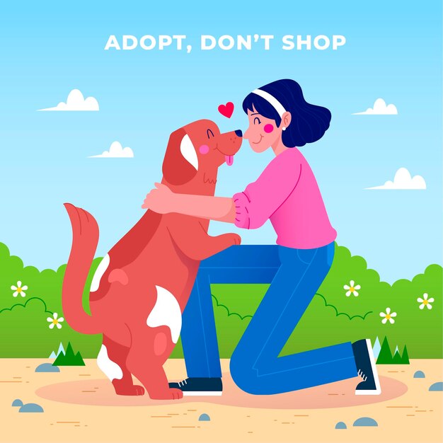 Adopta un concepto de mascota