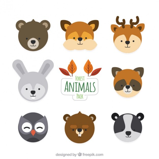 Adorables avatares de animales 