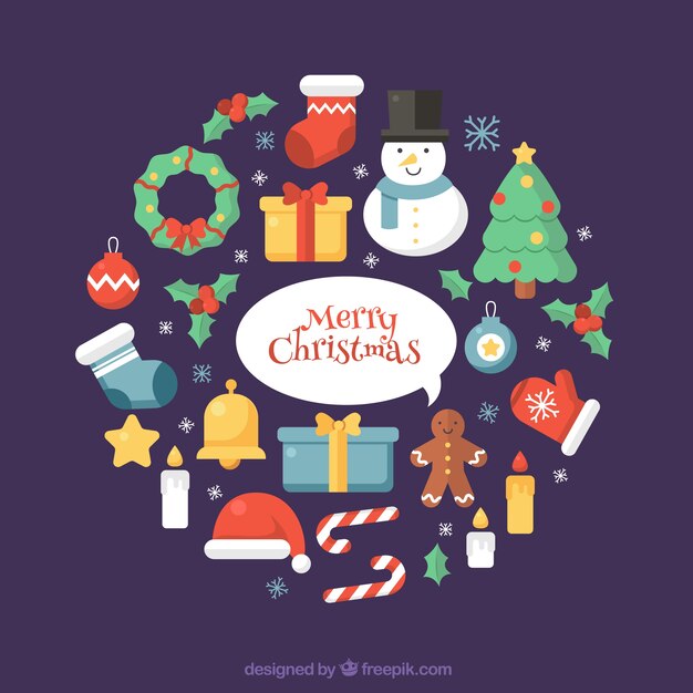 Adornos navideños con estilo adorable
