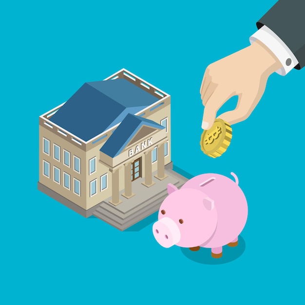 Ahorro de inversión de Bitcoin plano