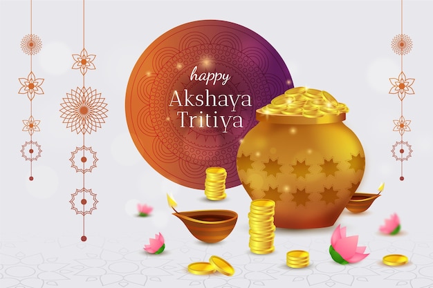 Akshaya tritiya concept