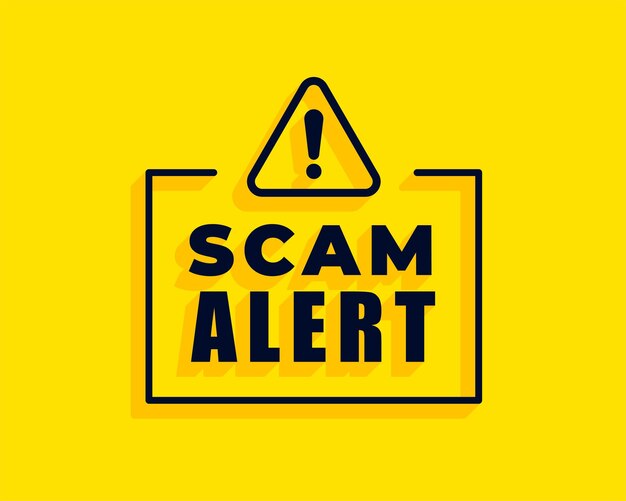 alerta de estafa advertencia de fondo protegerse de los virus