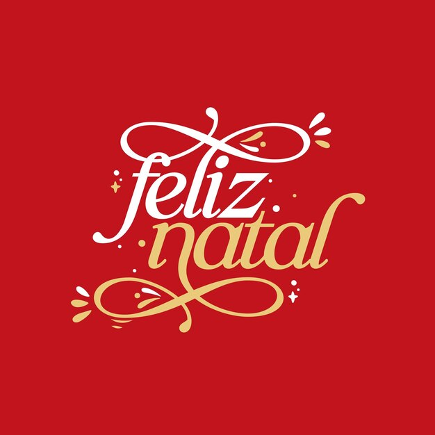 Alimentación de las redes sociales Feliz Navidad fondo rojo ilustrativo