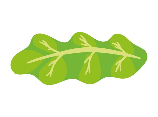 Alimentos saludables con lechuga fresca y verduras