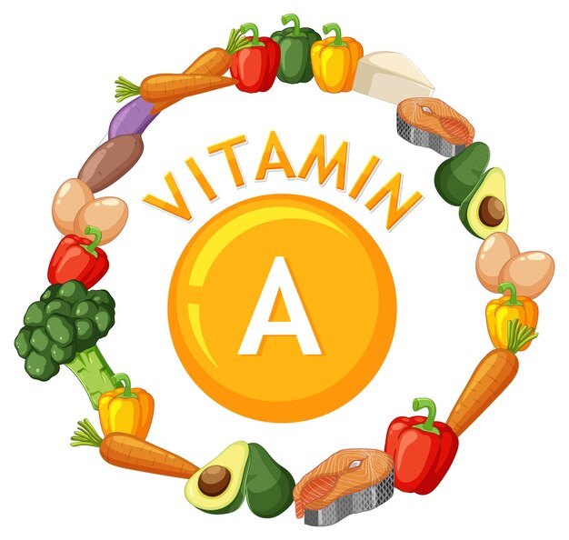 Alimentos saludables que contienen vitamina A para una dieta equilibrada