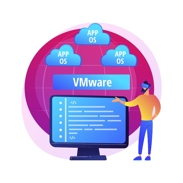 Vector gratuito almacenamiento de información en la nube. computación en la nube colocada. sincronización y armonización de datos. disponible, accesible, digital. copia de seguridad conectada