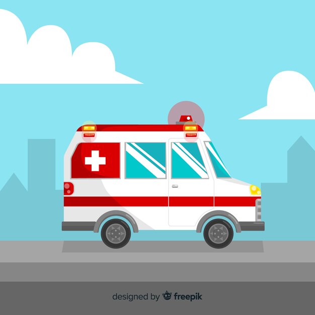 Ambulancia flat