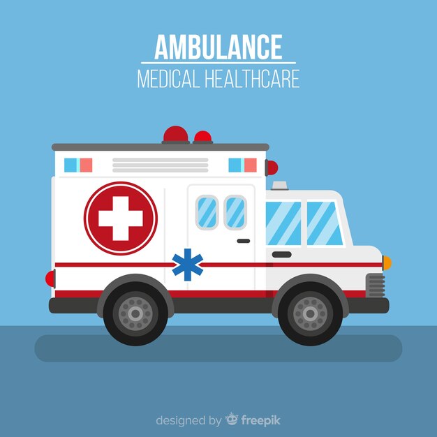 Ambulancia flat