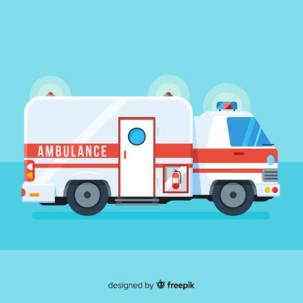 Ambulancia flat