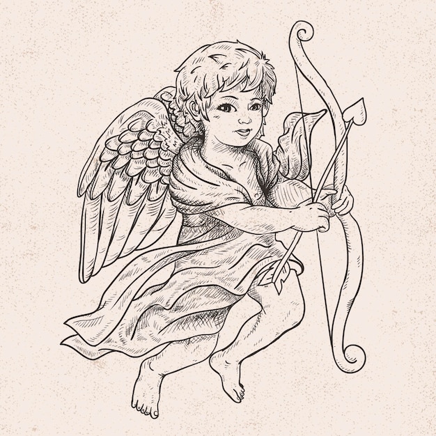 Ángel de Navidad vintage