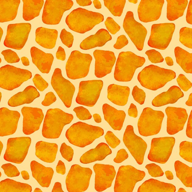 Animal print acuarela de patrones sin fisuras