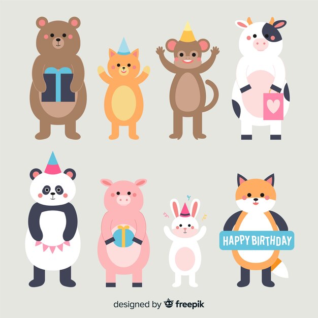 Animales de cumpleaños