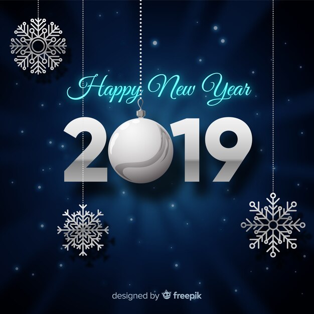 Año nuevo 2019 fondo