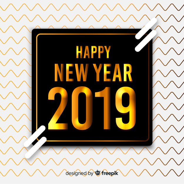 Año nuevo 2019 fondo