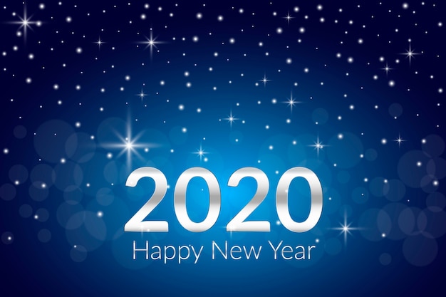 Año nuevo realista 2020