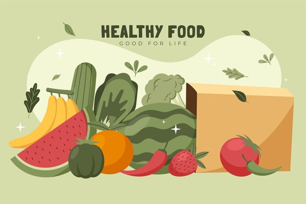 Antecedentes alimentarios saludables