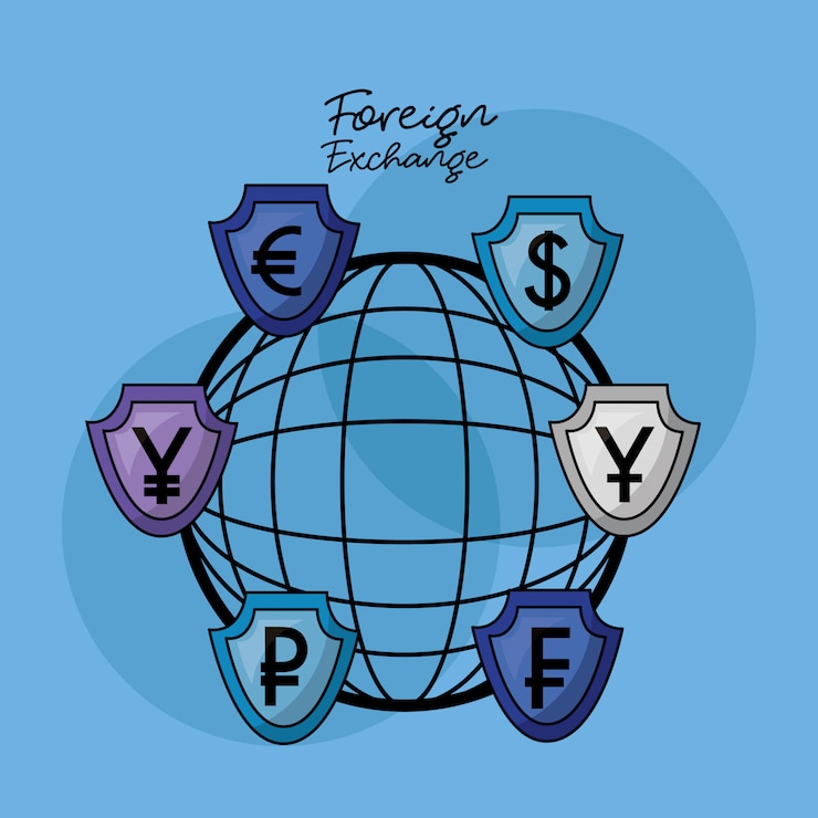 Vector gratuito antecedentes cambiarios