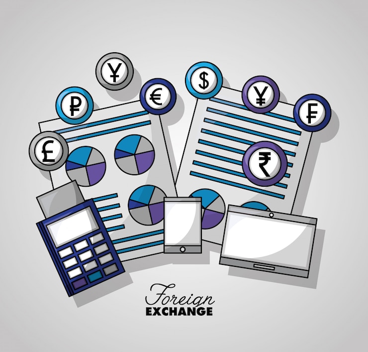 Vector gratuito antecedentes cambiarios