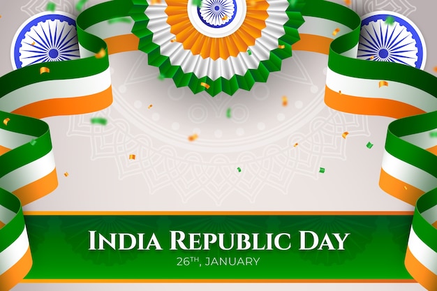 Antecedentes de la celebración del día de la república de la india