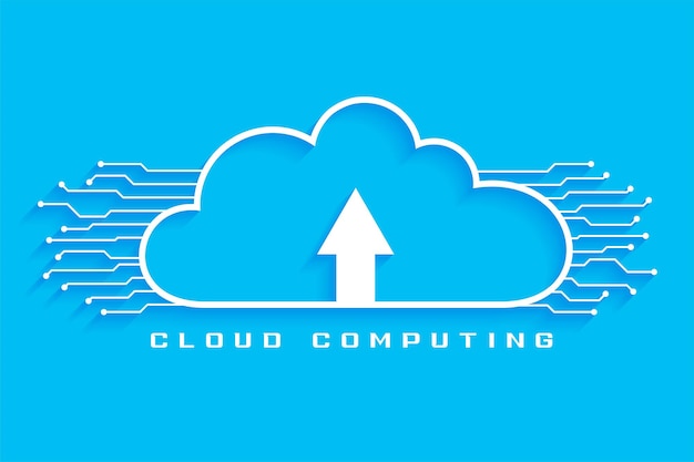 antecedentes del concepto de computación en nube segura con líneas de circuitos digitales