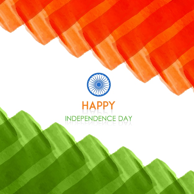 Vector gratuito antecedentes del día de la independencia de india