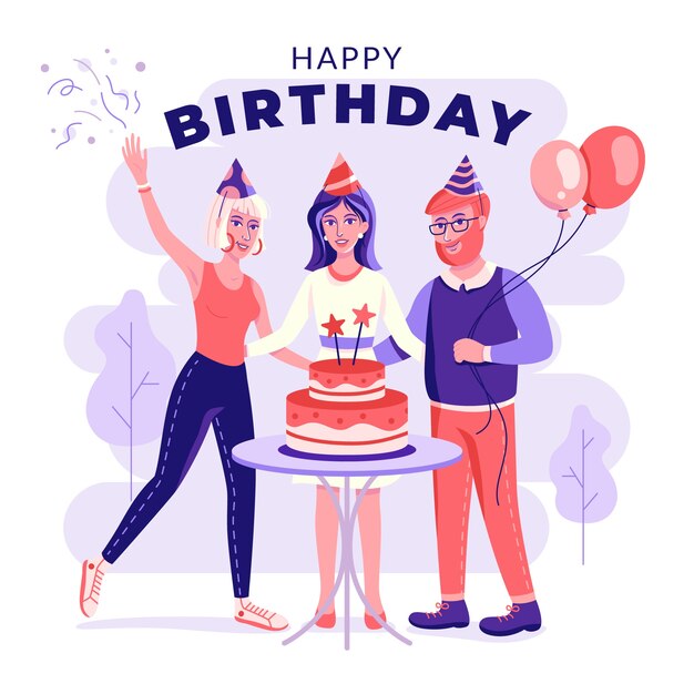 Antecedentes de la fiesta de cumpleaños