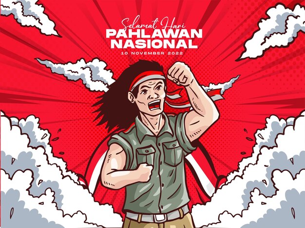 Antecedentes de Hari Pahlawan Nasional o Indonesian Hero Days