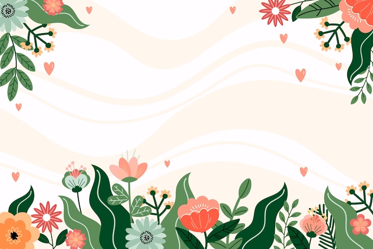 Vector gratuito antecedentes de primavera plana