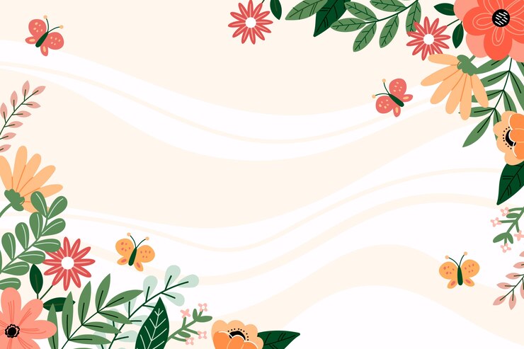 Vector gratuito antecedentes de primavera plana