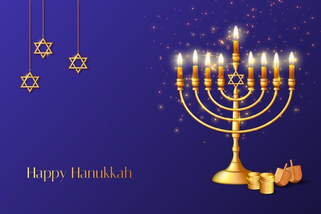Antecedentes realistas de la celebración judía de Hanukkah