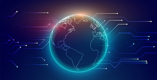 Antecedentes tecnológicos de la red de conexión global digital