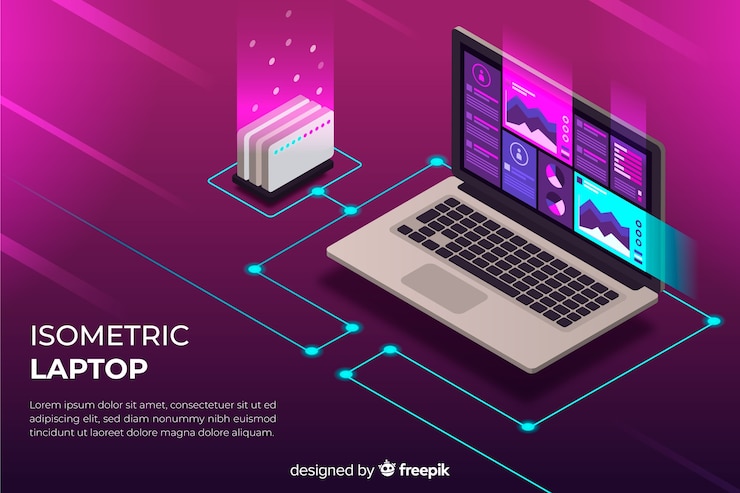 Vector gratuito antecedentes tecnológicos