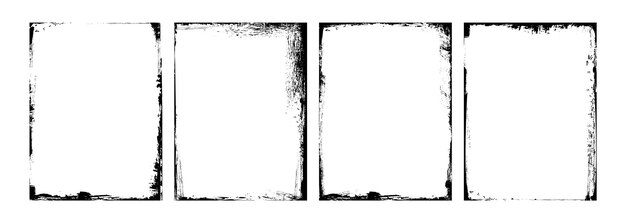 Antiguas portadas aisladas sobre un fondo blanco