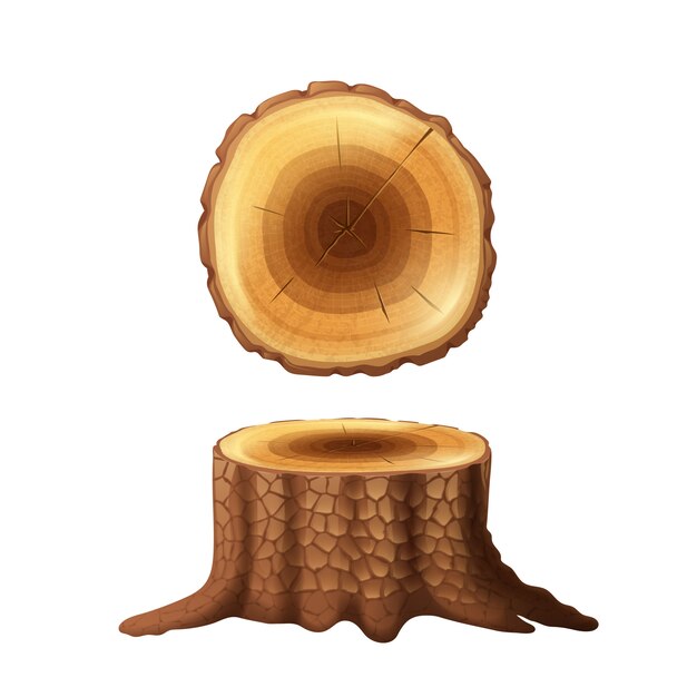 Tronco De árbol De Dibujos Animados PNG ,dibujos árbol, Tronco, Ilustración  De Dibujos Animados PNG y PSD para Descargar Gratis